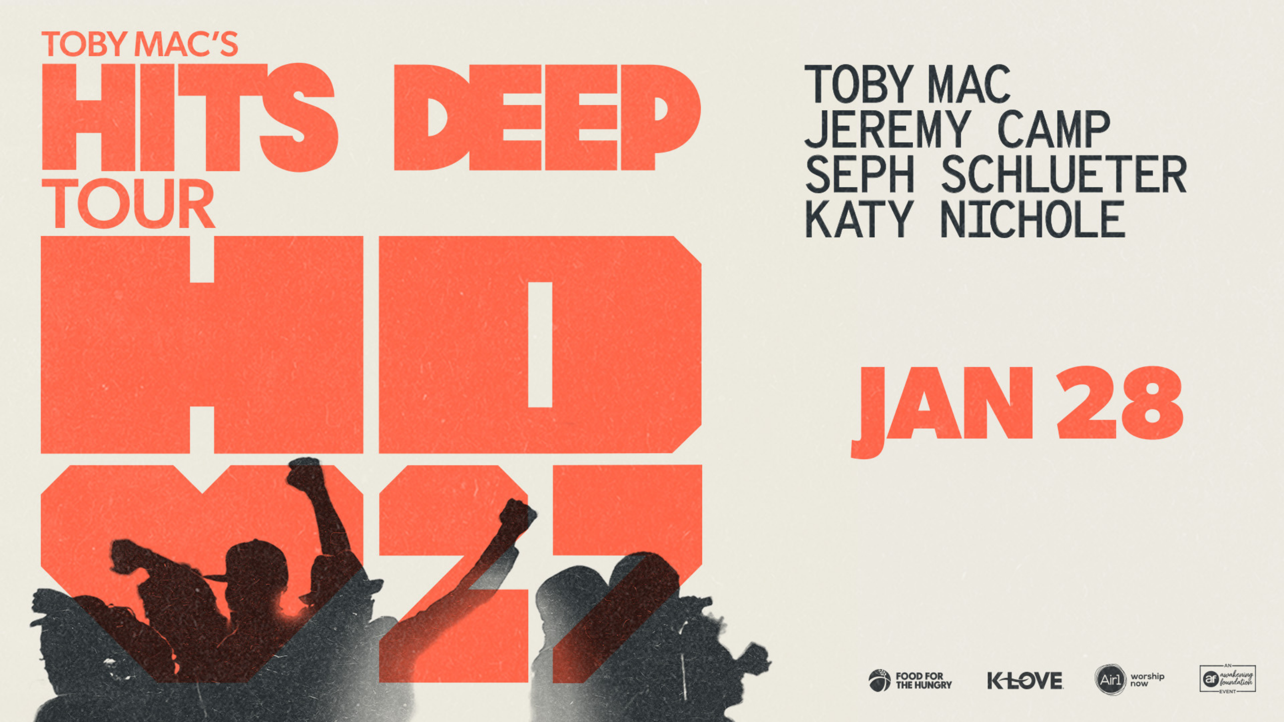 TobyMac, Jeremy Camp, Seph Schlueter & Katy Nichole